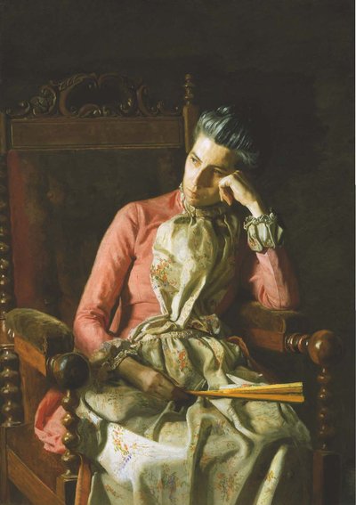 Miss Amelia Van Buren by Thomas Eakins